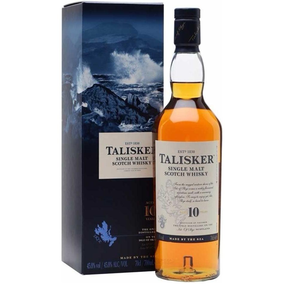 Whisky Talisker 10 años - En Copa de Balón